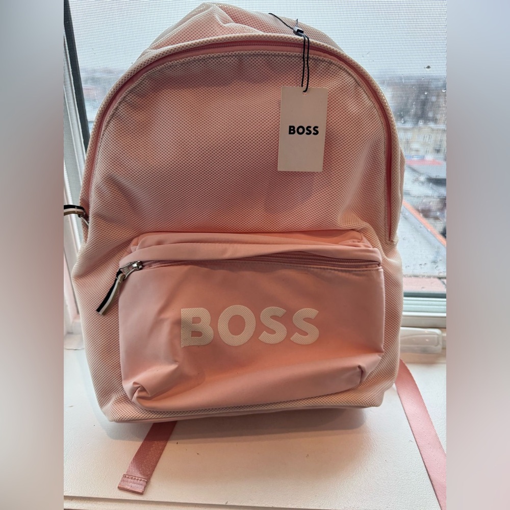BOSS Pink Backpack